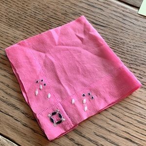 Vintage silk small handkerchief